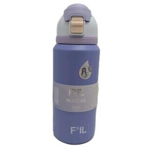 F’IL Restore 32oz Stainless Steel‎ Water Bottle With Straw Chug Lid Lavender